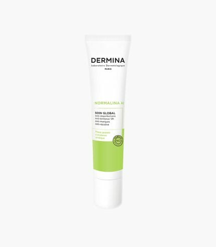 DERMINA-NORMALINA-PURIFYING-GLOBAL-CARE-40ML ديرمينا نورمالينا جلوبال كير كريم لمشاكل البشرة الدهنية 40 مل