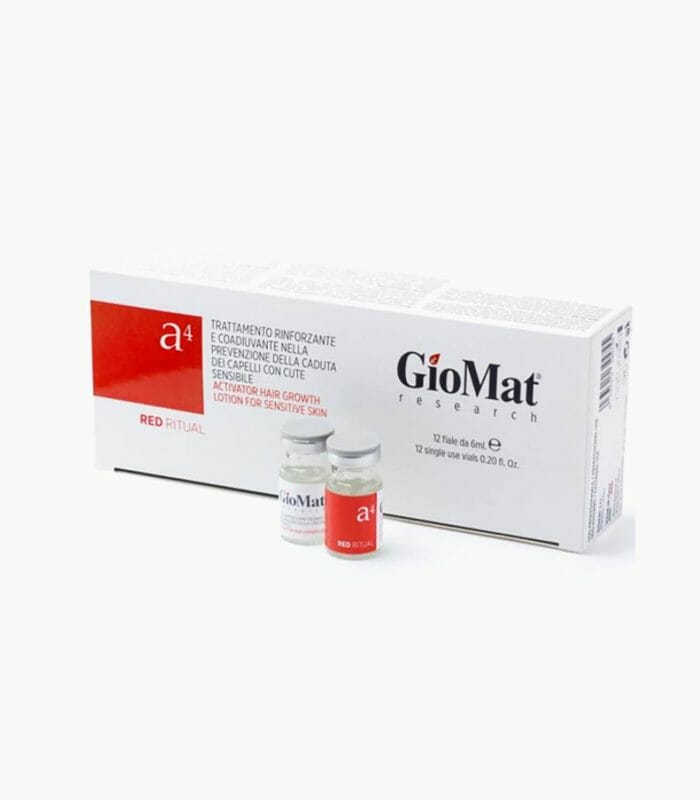 GIOMAT A4 ACTIVATOR HAIR GROWTH LOTION 12-6 ML جيومات اكتيفيتور جروث جيومات امبولات ل تساقط الشعر